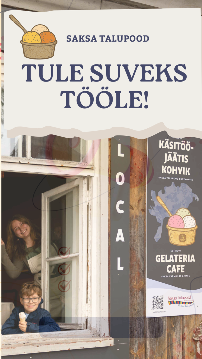 suveks tööle Saksa Talupood